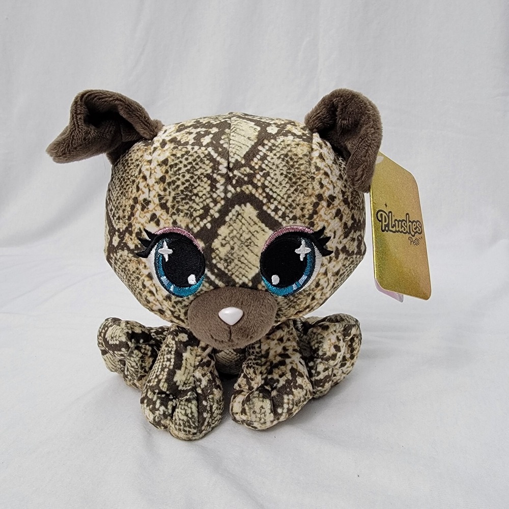 Dog Plush GUND P.Lushes Designer Fashion Pets "Belle Boa" Puppy Premium Plush 6"